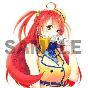 ニッタ (nittantan)さんの人差し指で鼻の下をこするバスガイドさんのイラスト制作への提案