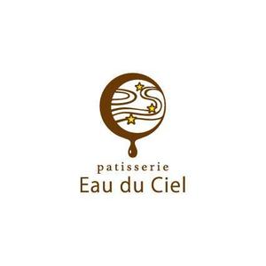 nocco_555 (nocco_555)さんの洋菓子店 「Eau du ciel」のロゴへの提案