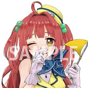 アタラシ (nktk)さんの人差し指で鼻の下をこするバスガイドさんのイラスト制作への提案