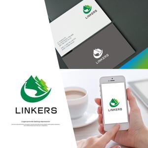 はなのゆめ (tokkebi)さんの自伐型林業チーム『Linkers（リンカーズ）』のロゴへの提案