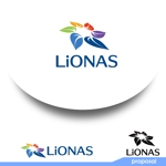 ark-media (ark-media)さんの財務・税務のコンサルティング会社「LiONAS」のロゴへの提案