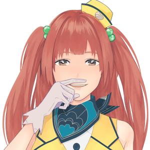 も (dekaiomochi)さんの人差し指で鼻の下をこするバスガイドさんのイラスト制作への提案