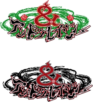 Barun (Barun)さんのロック系アイドルユニット『アンドクレイジー』のロゴ制作への提案