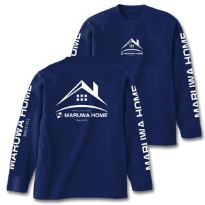 Big moon design (big-moon)さんの工務店会社社員用のおしゃれなＴシャツ・ロンＴデザインを希望します。への提案