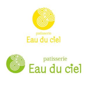 picarin (picarin)さんの洋菓子店 「Eau du ciel」のロゴへの提案