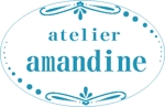 3yd294さんのアイシングクッキー、お菓子教室「アトリエ・アマンディーヌ」のロゴへの提案