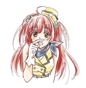 tenor (tenor)さんの人差し指で鼻の下をこするバスガイドさんのイラスト制作への提案