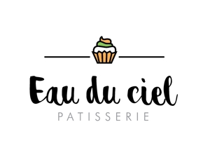 ビスコム (sachifre)さんの洋菓子店 「Eau du ciel」のロゴへの提案