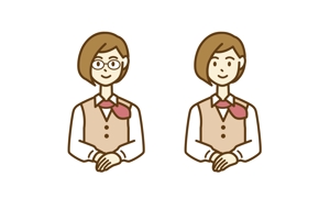 TIHI-TIKI (TIHI-TIKI)さんのやり手の女性営業社員（20代後半〜30代前半くらい）のチャットアイコン用キャラクターデザインへの提案
