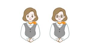 のむらあい (iiaramnow9i)さんのやり手の女性営業社員（20代後半〜30代前半くらい）のチャットアイコン用キャラクターデザインへの提案