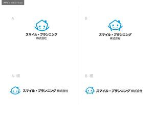 poq design (poqdesign)さんの不動産会社「スマイル・プランニング株式会社」のロゴへの提案