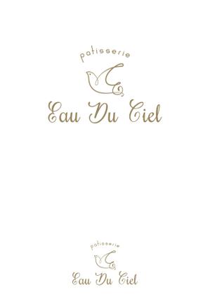 柳　愉遊 (yuyu_yanagi)さんの洋菓子店 「Eau du ciel」のロゴへの提案