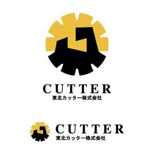 ラビティ (Rabbity)さんの建設業　舗装切断工事会社「東北カッター」の新しいロゴへの提案