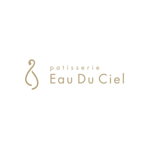 alne-cat (alne-cat)さんの洋菓子店 「Eau du ciel」のロゴへの提案