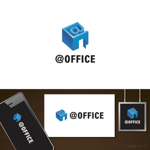 oo_design (oo_design)さんのレンタル（バーチャル）オフィス、@OFFICE (アットオフィス)のロゴへの提案