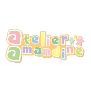 ronthiさんのアイシングクッキー、お菓子教室「アトリエ・アマンディーヌ」のロゴへの提案