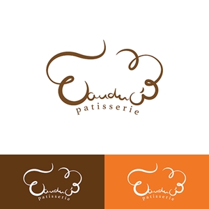 pandablancheさんの洋菓子店 「Eau du ciel」のロゴへの提案