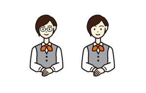 TIHI-TIKI (TIHI-TIKI)さんのやり手の女性営業社員（20代後半〜30代前半くらい）のチャットアイコン用キャラクターデザインへの提案