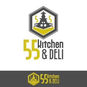 きいろしん (kiirosin)さんの新規オープンの飲食店「55kitchen&DELI」のロゴを募集します！への提案