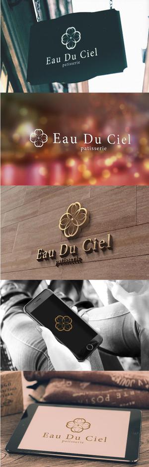 k_31 (katsu31)さんの洋菓子店 「Eau du ciel」のロゴへの提案