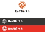 saku (saku43)さんのバドミントンクラブ「Re//Birth」のロゴへの提案