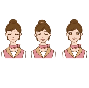 anzun (anzun)さんのやり手の女性営業社員（20代後半〜30代前半くらい）のチャットアイコン用キャラクターデザインへの提案