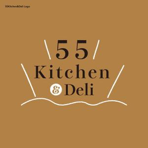 AKHR DESIGN STUDIO (AKHR)さんの新規オープンの飲食店「55kitchen&DELI」のロゴを募集します！への提案