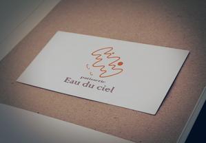 いんじゃ (INJA)さんの洋菓子店 「Eau du ciel」のロゴへの提案