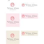 honeycomb (grace_design)さんのまつ毛エクステンション・ネイルの店舗「+chou chou」のロゴ作成への提案