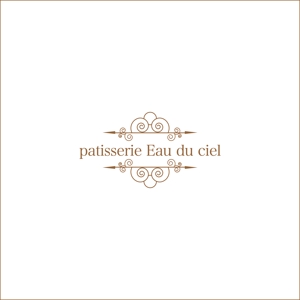 queuecat (queuecat)さんの洋菓子店 「Eau du ciel」のロゴへの提案