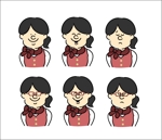 . (mst_illustration)さんのやり手の女性営業社員（20代後半〜30代前半くらい）のチャットアイコン用キャラクターデザインへの提案