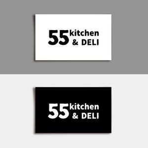 カタチデザイン (katachidesign)さんの新規オープンの飲食店「55kitchen&DELI」のロゴを募集します！への提案