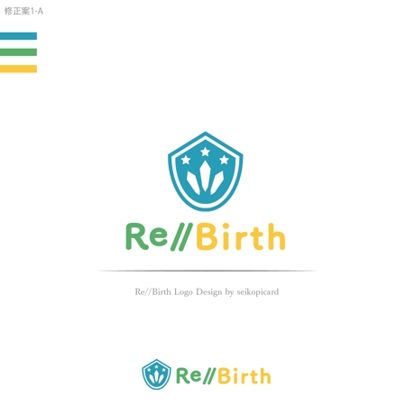 picardseiko (seikopicard)さんのバドミントンクラブ「Re//Birth」のロゴへの提案