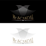 ente_001さんのホストクラブ  Mr.SCANDAL  のロゴへの提案