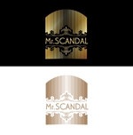 ente_001さんのホストクラブ  Mr.SCANDAL  のロゴへの提案