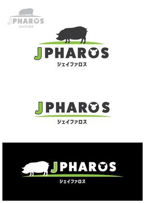 techiochan (techiochan)さんの灯台と豚をモチーフにした「㈱ジェイファロス」の会社ロゴへの提案