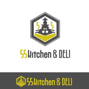 きいろしん (kiirosin)さんの新規オープンの飲食店「55kitchen&DELI」のロゴを募集します！への提案