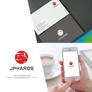 はなのゆめ (tokkebi)さんの灯台と豚をモチーフにした「㈱ジェイファロス」の会社ロゴへの提案