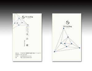luxman0218 (luxman0218)さんのファッションスタイリストの名刺デザインへの提案