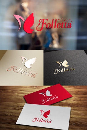 YOO GRAPH (fujiseyoo)さんのアイドルグループ「Folletta（フォレッタ）」のロゴへの提案