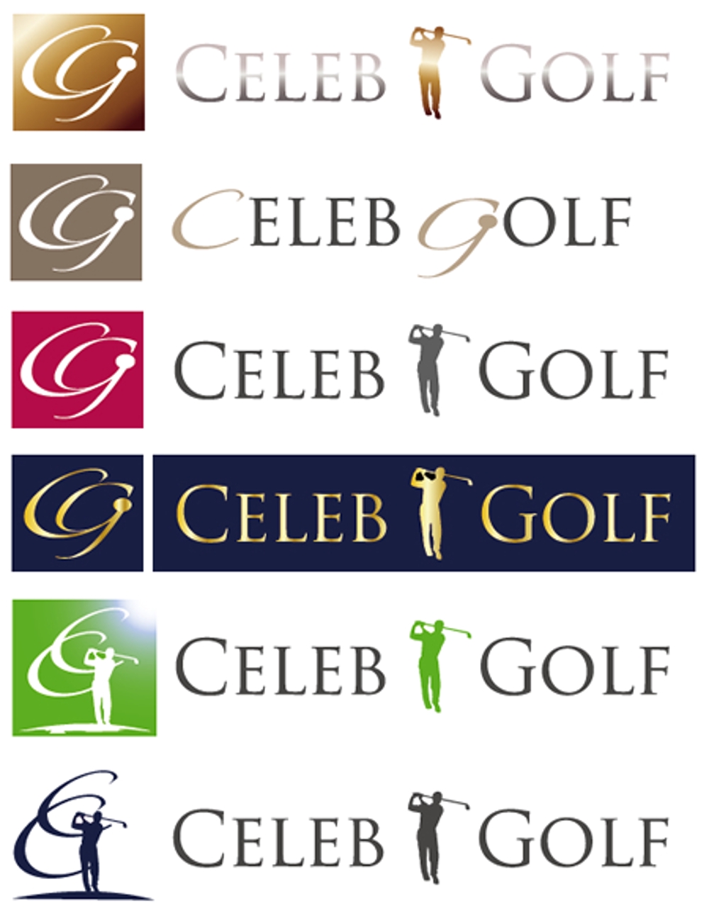 新規ゴルフサークルのロゴ制作