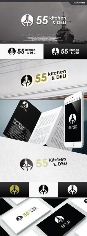 take5-design (take5-design)さんの新規オープンの飲食店「55kitchen&DELI」のロゴを募集します！への提案