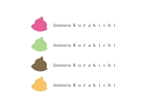 Some (someyaasuka)さんの商店街にできるジェラート店のロゴ作成依頼への提案
