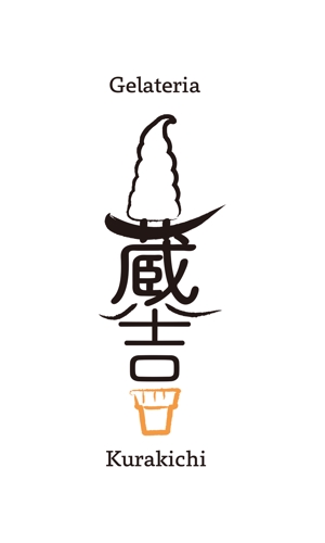 Miwa (Miwa)さんの商店街にできるジェラート店のロゴ作成依頼への提案