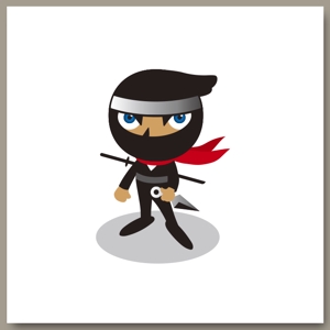 slash (slash_miyamoto)さんの忍者のキャラクターデザインへの提案