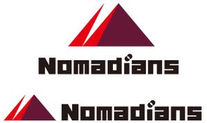 CF-Design (kuma-boo)さんのスポーツブランド「Nomadianz 」のロゴ作成への提案