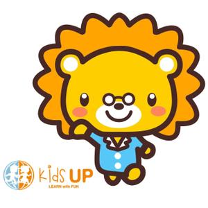 E.crayon (yuuuuuu_ecolibra)さんの英会話学童保育KidsUP（キッズアップ）のキャラクターデザインへの提案