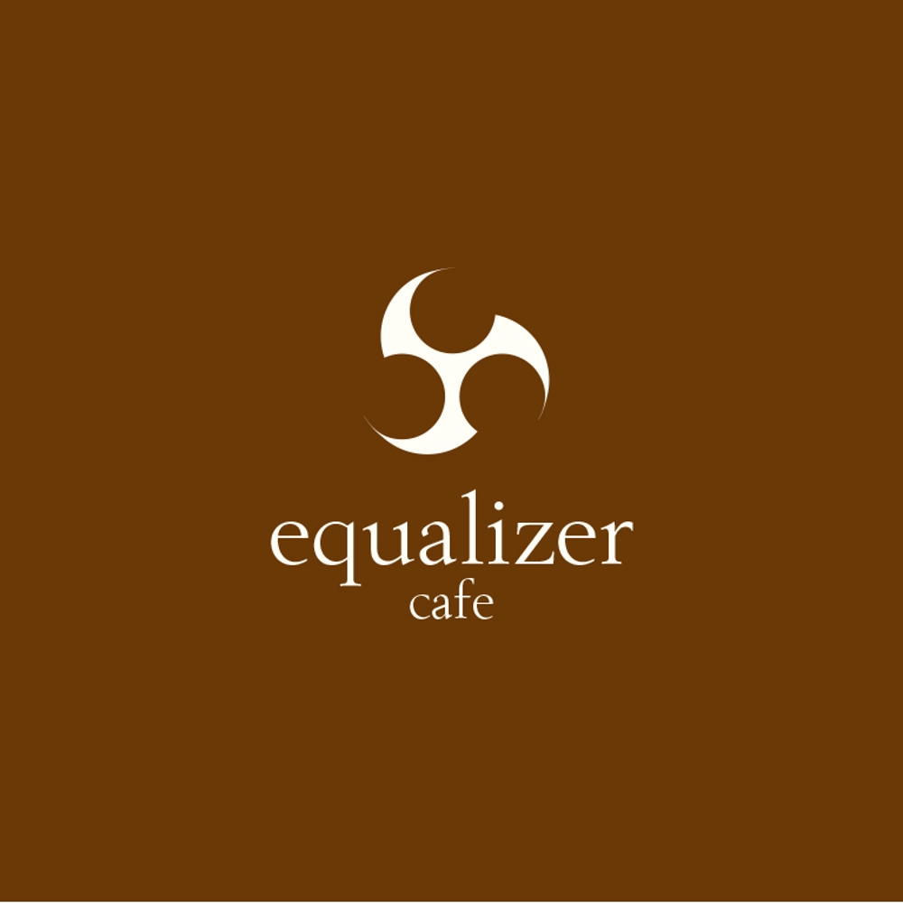 カフェ　equalizer（イコライザー）のロゴ