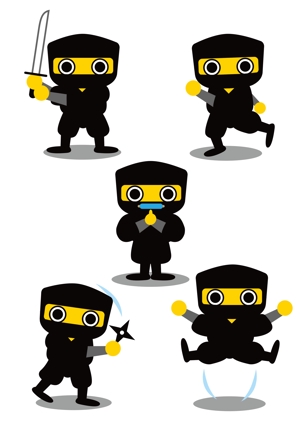 ttsoul (ttsoul)さんの忍者のキャラクターデザインへの提案