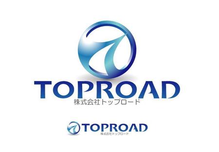 tommysPさんの株式会社トップロード「toproad」のロゴ作成への提案